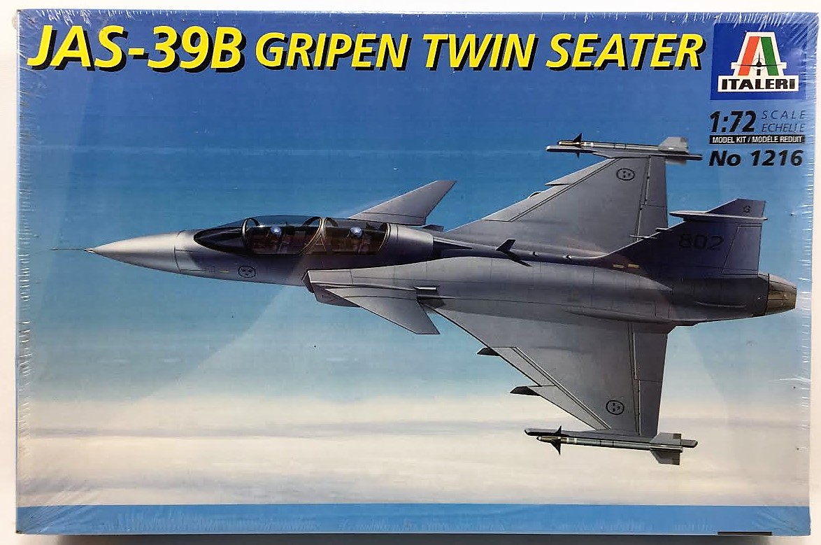 JAS-39B GRIPEN TWIN SEATER  (italeri)