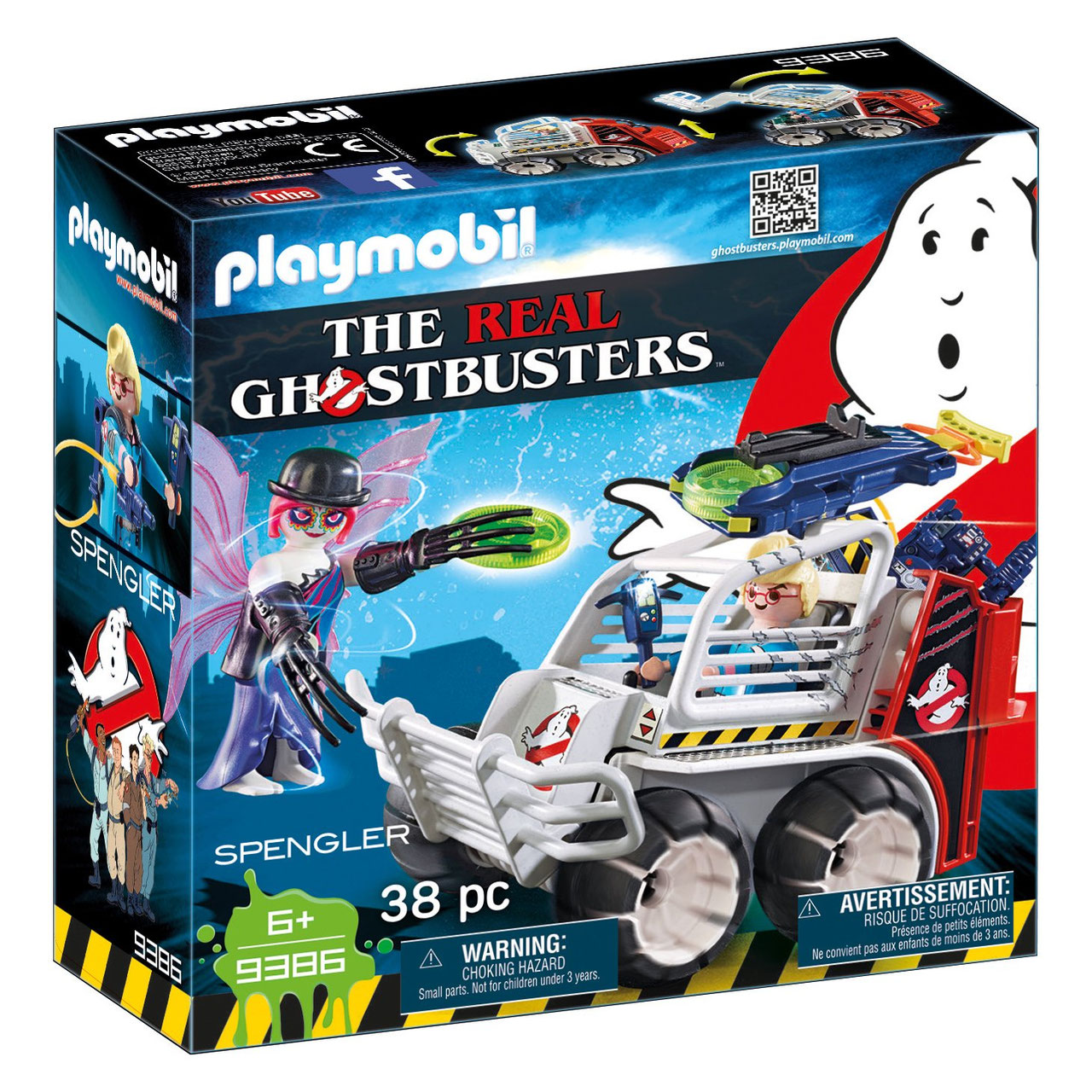 Ghostbusters  Spengler con vehiculo 