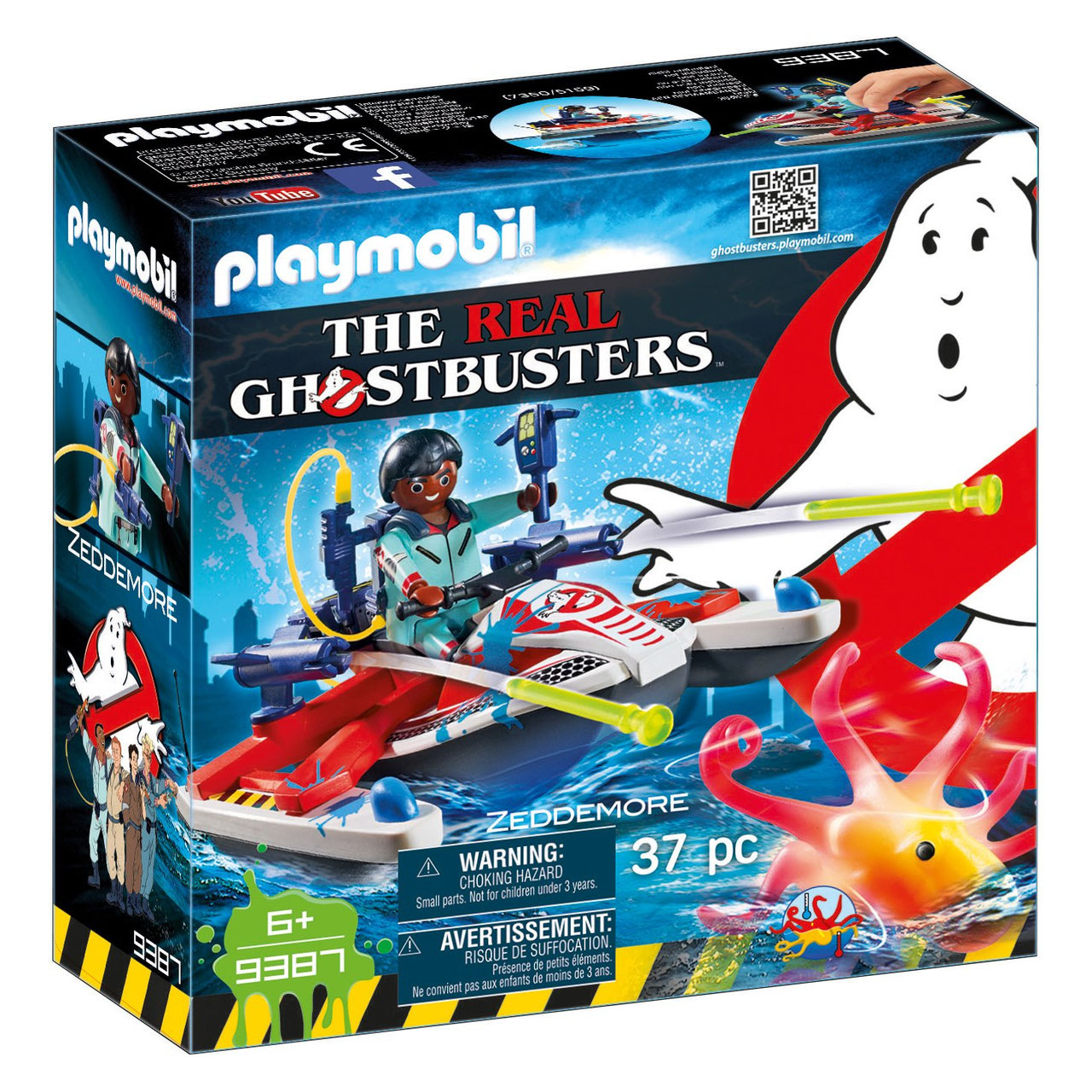Ghostbusters  Zeddemore con Vehículo 