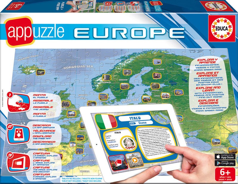 APP-puzzle Europa | EDUCA