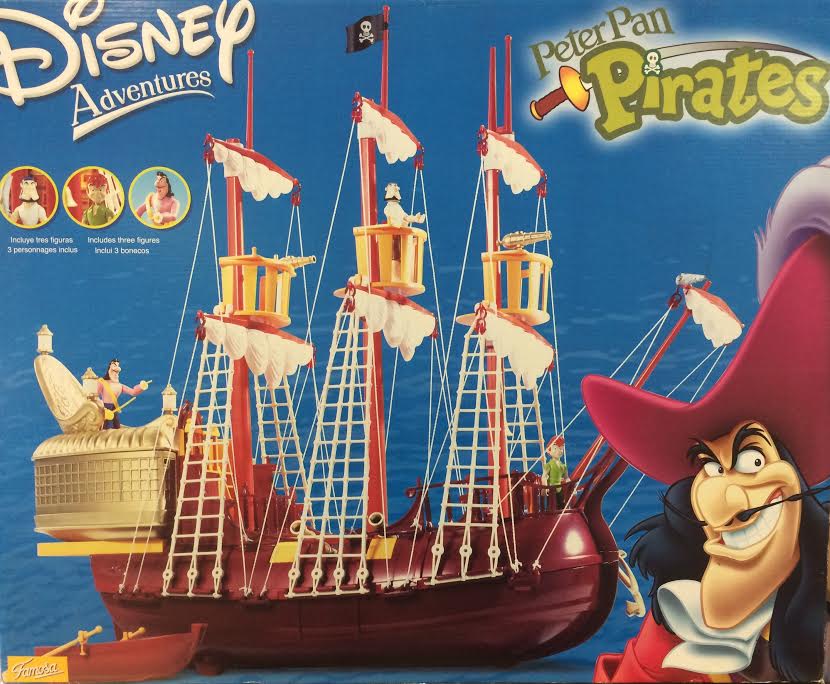 Barco Pirata de Piter Pan  Disney
