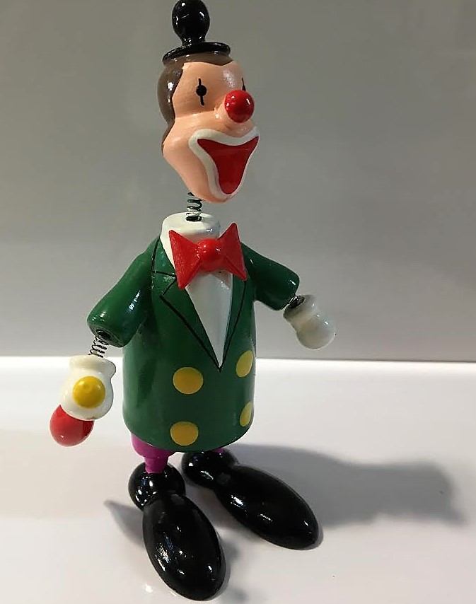 Figura de muelles ( payaso )