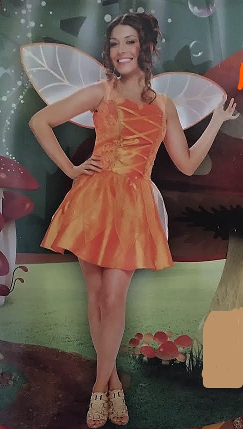HADA DEL BOSQUE  ( NARANJA )