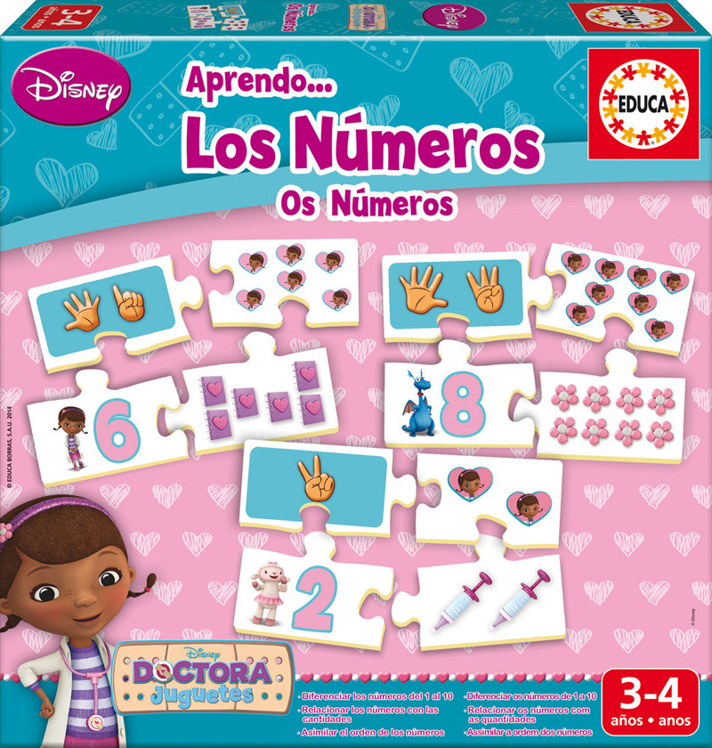Los Números de la Doctora Juguete | EDUCA