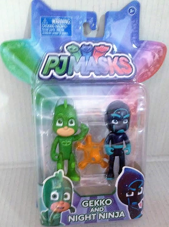 PJMASKS Figuras  Gekko y Night Ninja