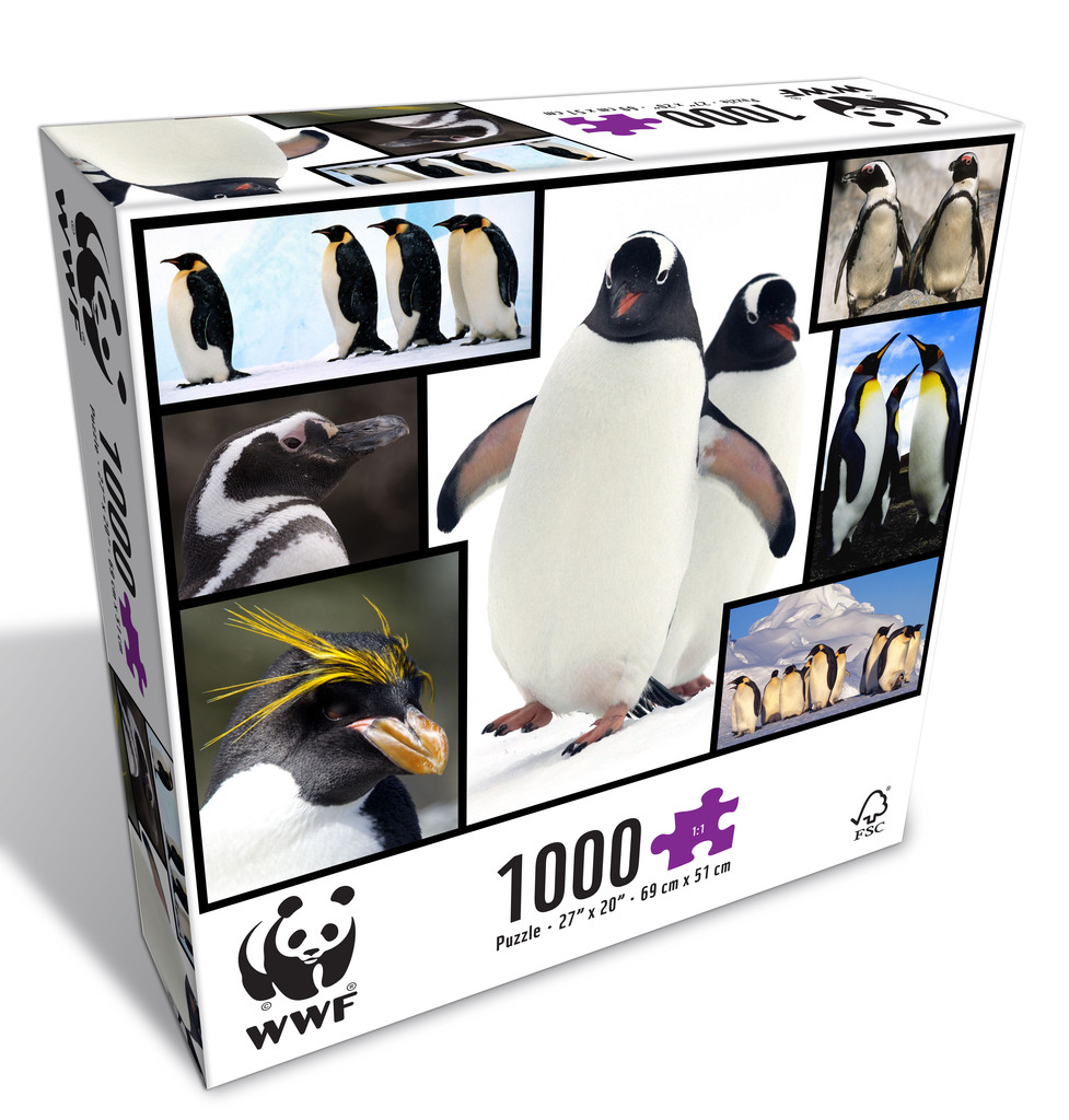 Puzzle W.W.F. Pingüinos B P