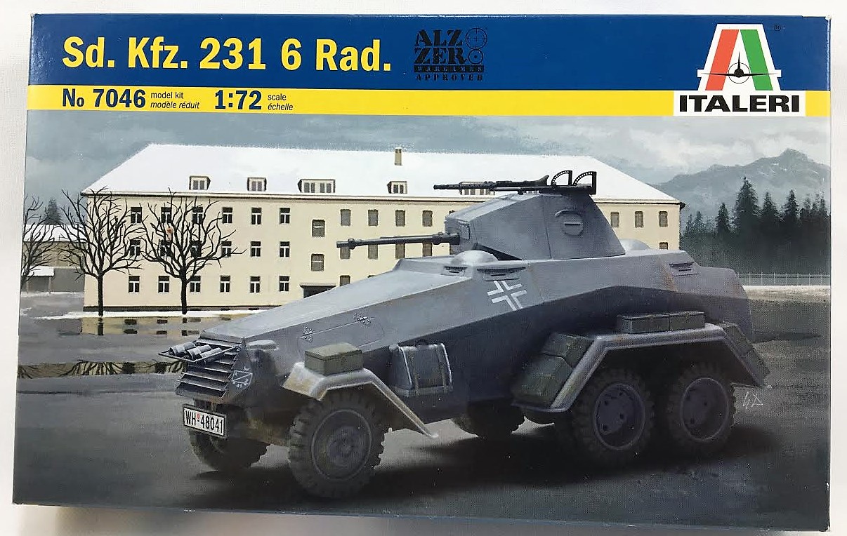 SD.KFZ. 231   (italeri)