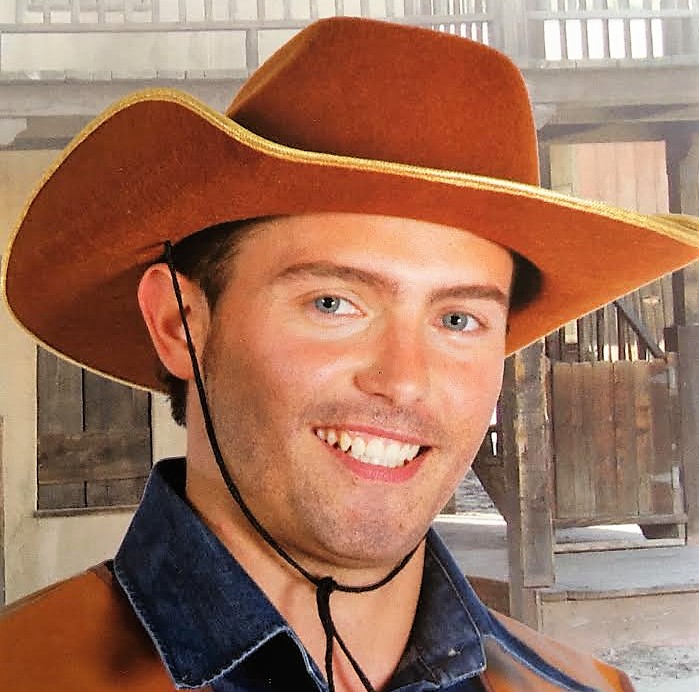 Sombrero Vaquero fieltro marrón (guirca)