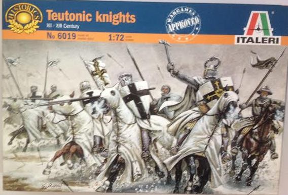 TEUTONIC  KNIGHTS  XII -  XIII Century (italeri)